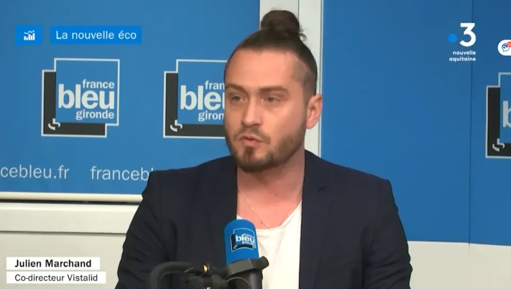 Vistalid, créateur de sites internet - Interview France Bleue