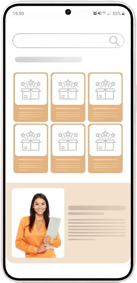 mockup ecommerce